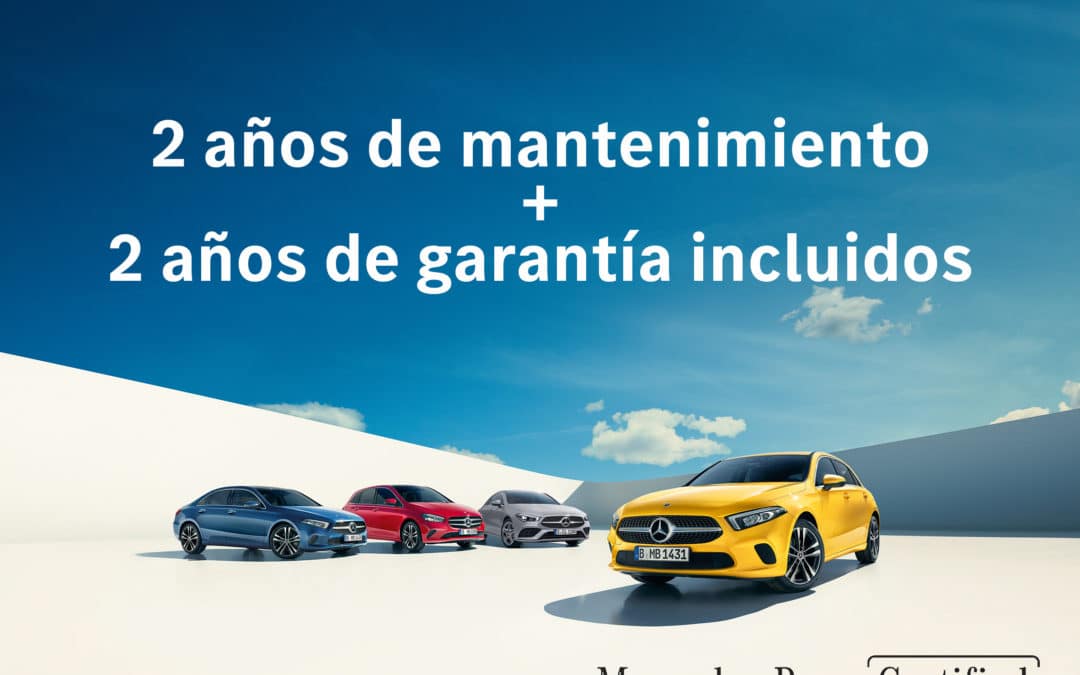Merbauto Rivas ofrece Mercedes-Benz de ocasión con dos años de mantenimiento y garantía incluidos