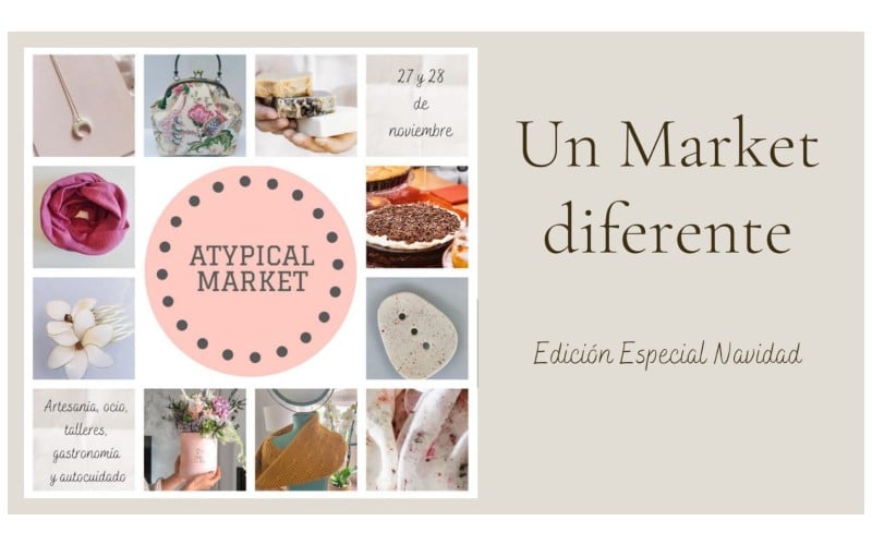The Atypical Market: artesanía, actividades y talleres para peques y mayores en un mismo espacio de Rivas
