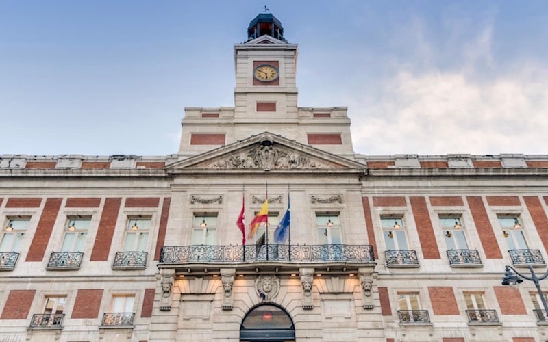 Sede del Gobierno de la Comunidad de Madrid en la Puerta del Sol
