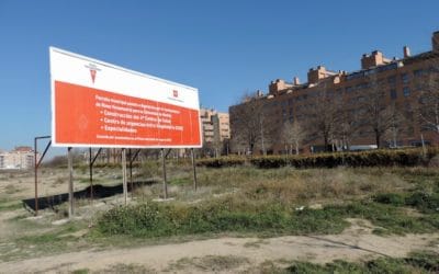 El cartel del cuarto centro de salud fue retirado por la Comunidad sin avisar al Ayuntamiento de Rivas