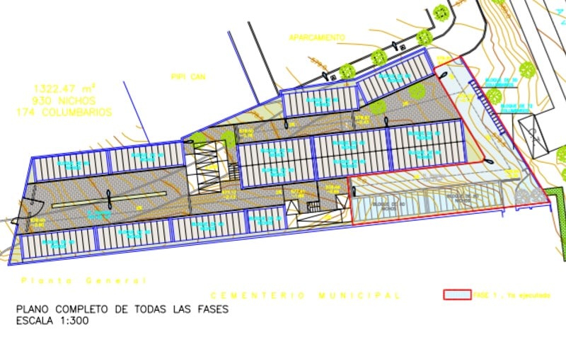   Proyecto de ampliación del cementerio municipal de Rivas
