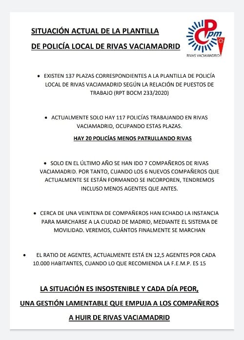 Comunicado de CPPM Rivas