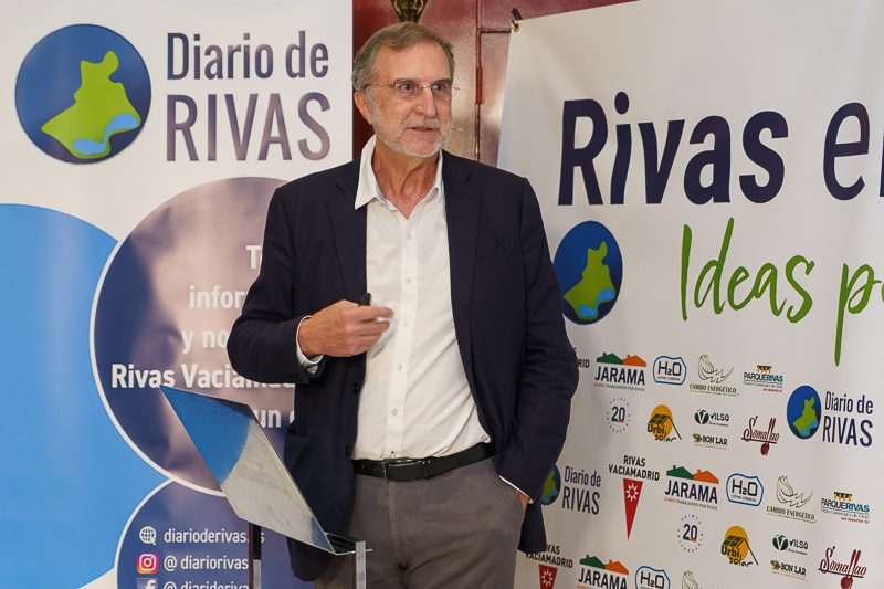 José María Ezquiaga, Premio Nacional de Urbanismo: “Rivas tiene una organización muy racional de las calles, pero necesitan actividad”