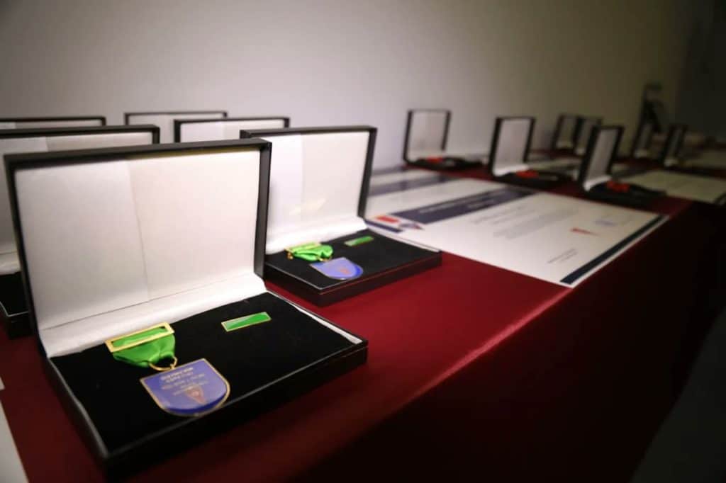 Medallas y distinciones de la Policía Local de Rivas Vaciamadrid