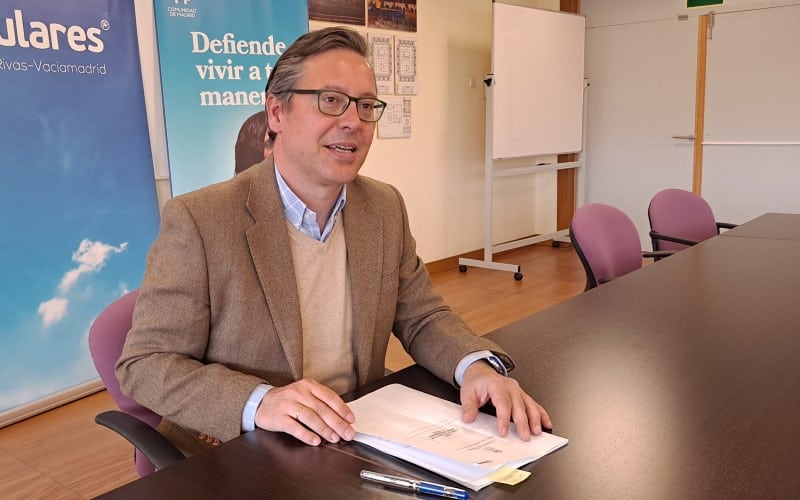 Alfonso Serrano, portavoz del PP en la Asamblea de Madrid