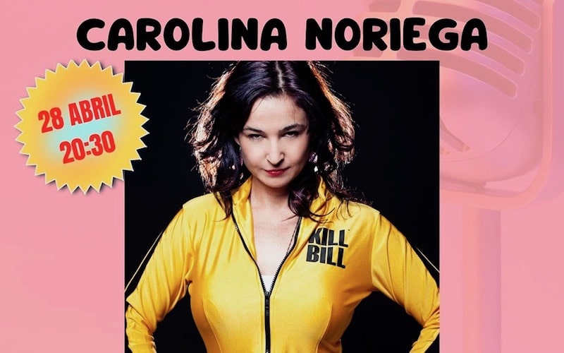 Carolina Noriega, en el ciclo de monólogos ‘Ríe Rivas’