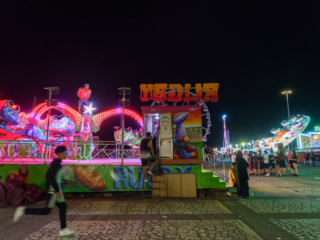 Ambiente en la feria Fiestas de Rivas Vaciamadrid 2022