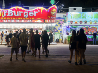 Ambiente en la feria Fiestas de Rivas Vaciamadrid 2022