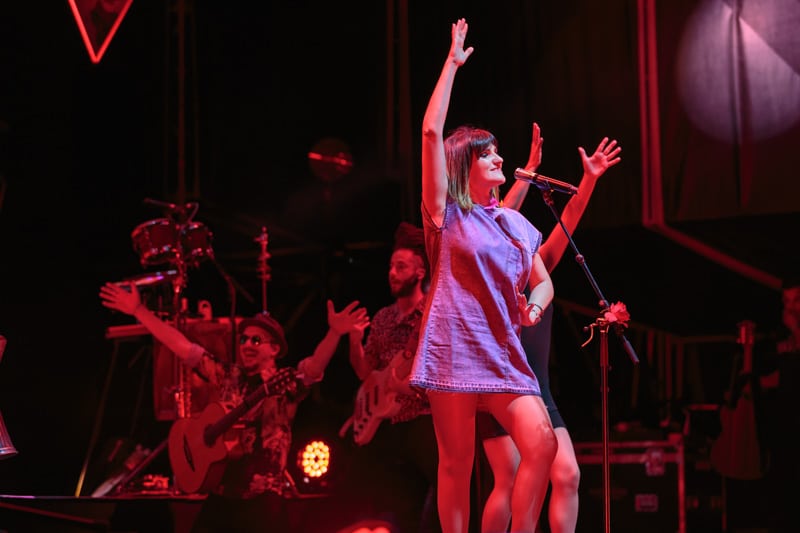Concierto de Rozalén, en el auditorio Miguel Ríos de Rivas