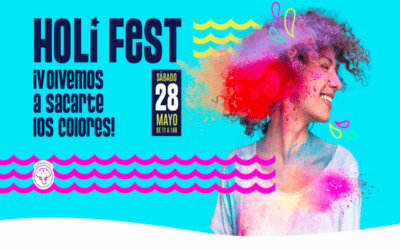 La Holi Fest regresa al centro comercial H2O: música, baile y polvos de colores