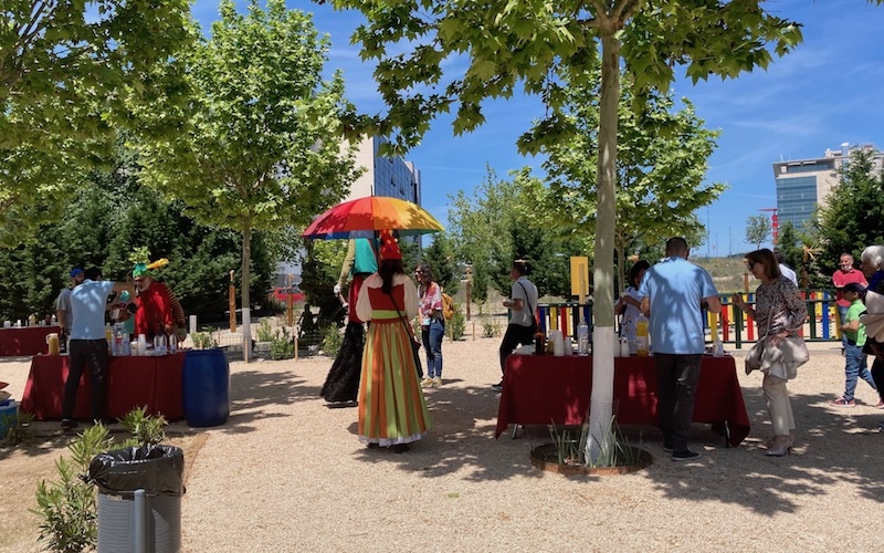Inauguración Jardín de la Paz, en el Centro Soka Gakkai de Rivas Vaciamadrid