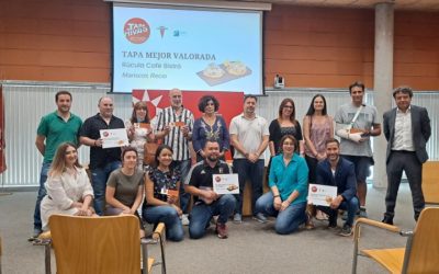 Rúcula Café Bar gana la Ruta de la Tapa de Rivas con ‘Mariscos Recio’