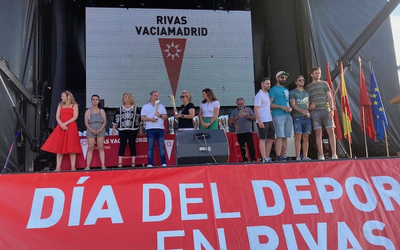 Entrega de premios Día del Deporte 2022 en Rivas