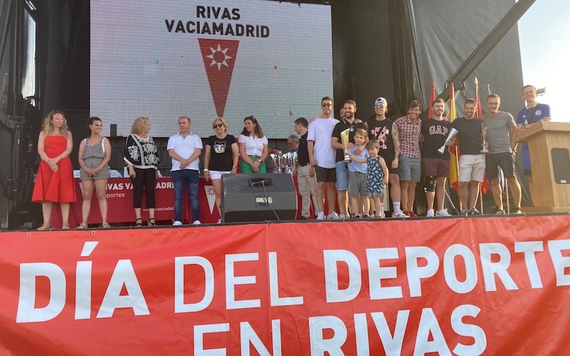 Entrega de premios Día del Deporte 2022 en Rivas