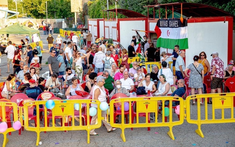 Fiesta Casa de Asociaciones del barrio Oeste de Rivas