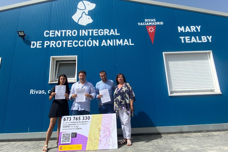 Rivas se suma al proyecto Viopet para proteger a las mascotas de mujeres víctimas de violencia de género