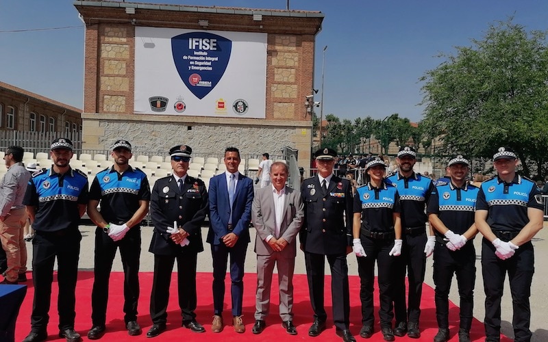 Incorporación de los 6 nuevos policías locales a Rivas Vaciamadrid