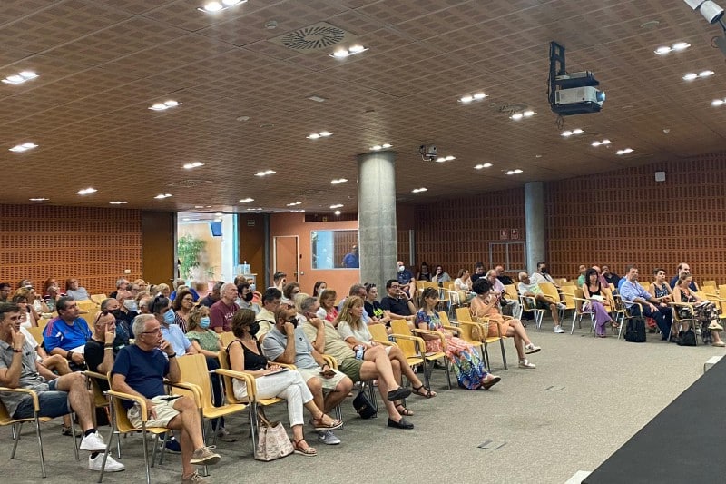 Asistentes a la jornada informativa 'Rivas, comunidades energéticas’
