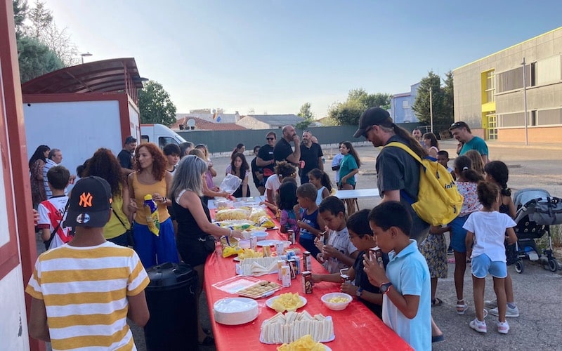 Despedida campamentos de niños y niñas saharauis, en la Casa de Asociaciones de Rivas Vaciamadrid