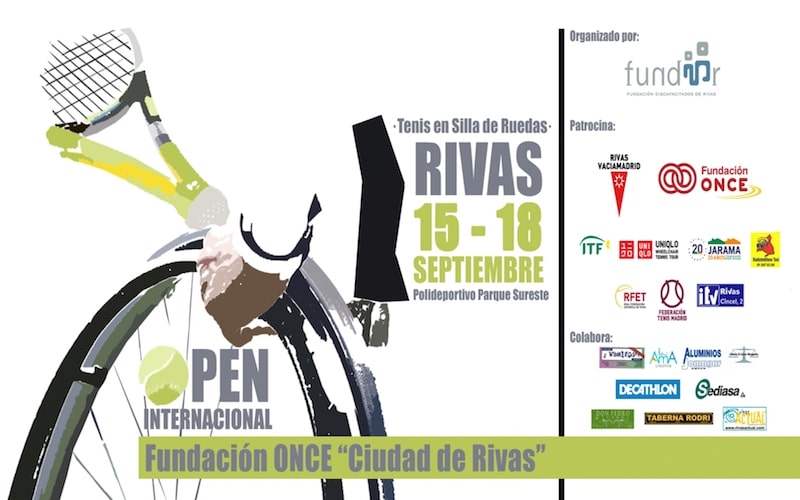 Rivas acoge el VII Open Internacional de Tenis en Silla de Ruedas