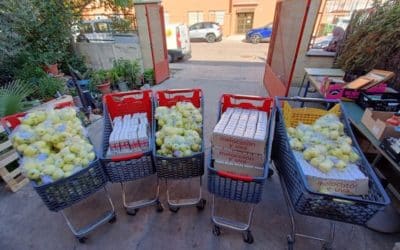 El centro comercial H2O dona a la RRAR fruta y zumos tras la Fiesta de la Bicicleta