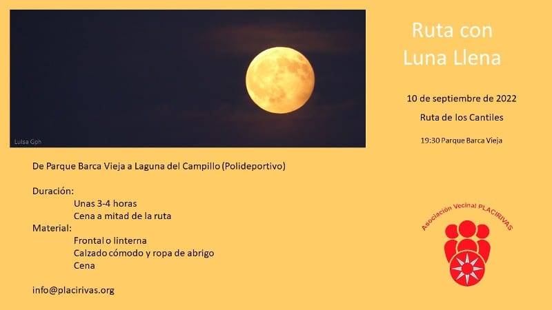 Ruta nocturna por los Cantiles
