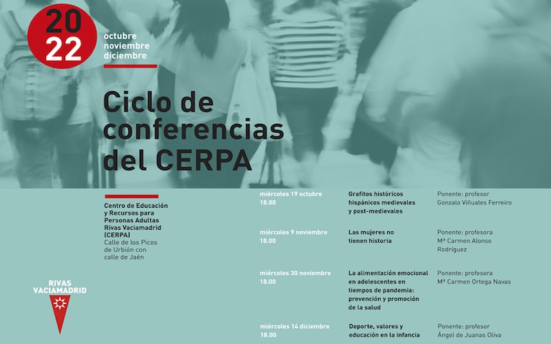 Temas de actualidad e interés: nuevo ciclo de conferencias en el CERPA