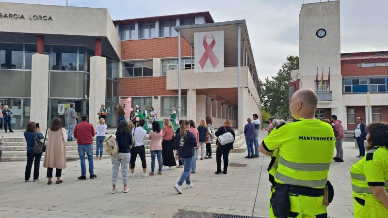 Rivas se viste de rosa contra el cáncer de mama