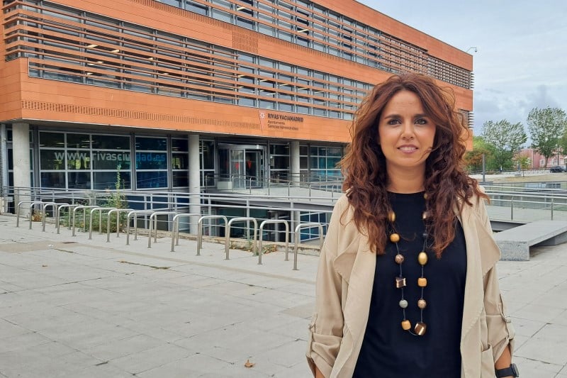 Mónica Carazo, vicealcaldesa y portavoz del PSOE en el Ayuntamiento de Rivas