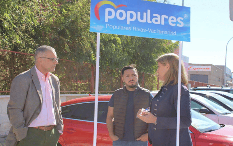 El Partido Popular de Rivas Vaciamadrid comienza la campaña ‘La oficina en la calle’