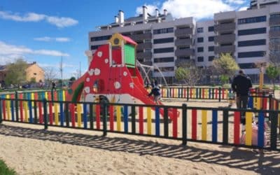 Rivas renovará con juegos de ‘aventura’ el parque infantil Savia Joven, en el barrio de La Luna