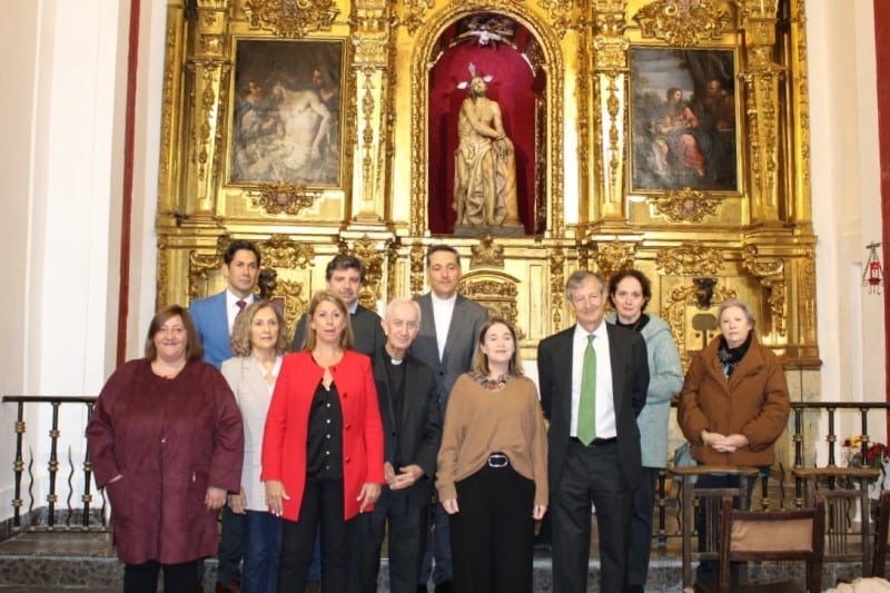 La consejera de Cultura visita la ermita del Cristo de Rivas y la parroquia de Santa Mónica