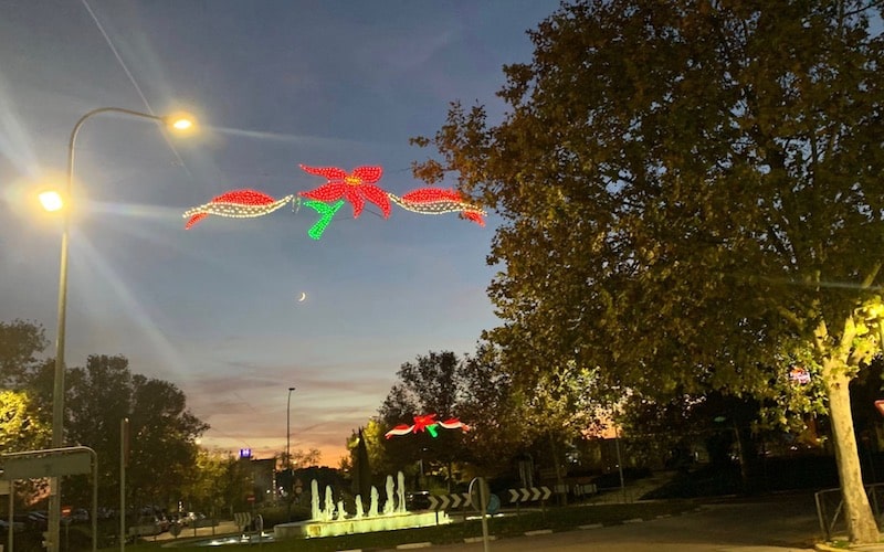 Encendido de luces de la Navidad 2022-2023 en Rivas Vacimadrid, este sábado