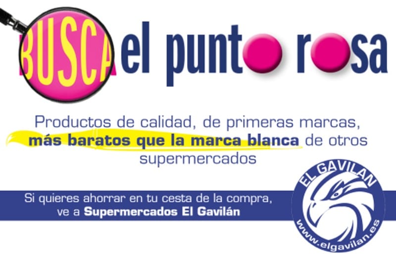 ‘El punto rosa’ de El Gavilán: productos más baratos que la marca blanca de otros supermercados