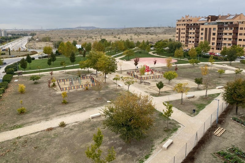 Ciudadanos propone habilitar zonas para cumpleaños infantiles en los parques de Rivas