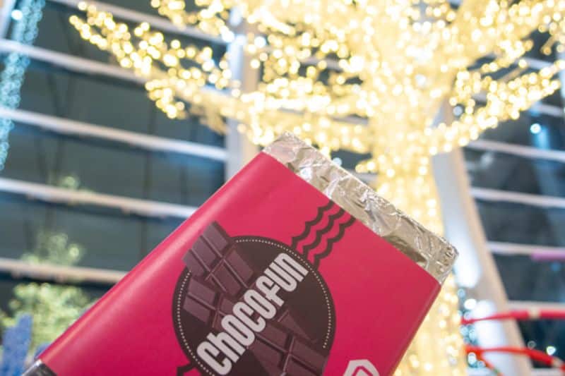 Campaña navideña Chocofun, en el centro comercial H2O (Fuente: H2O)