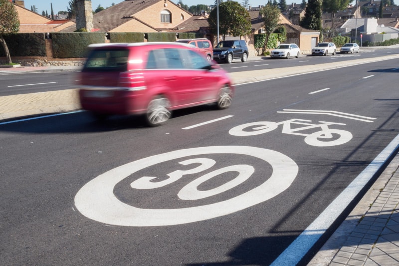 La calle Junkal mantendrá dos carriles por sentido tras la construcción del nuevo tramo de carril bici