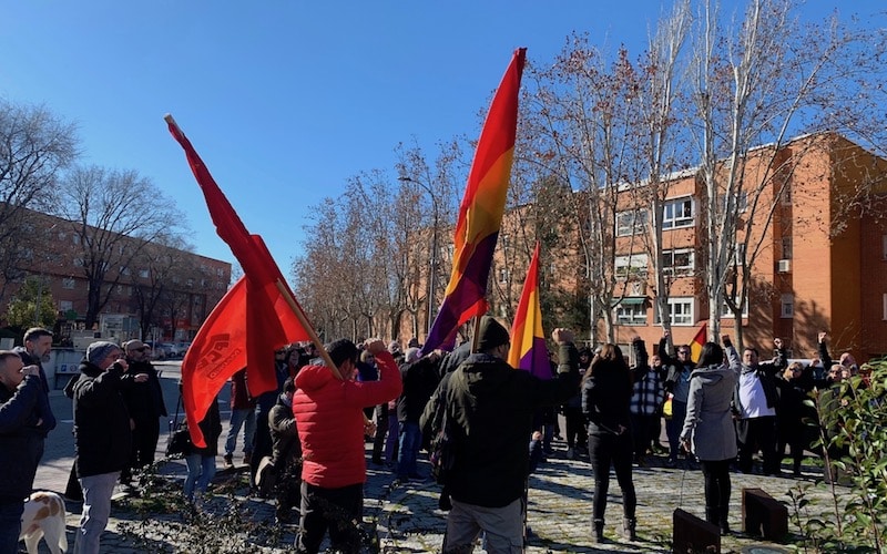 Homenaje a los abogados de Atocha, en un acto organizado por el PCE Rivas este domingo