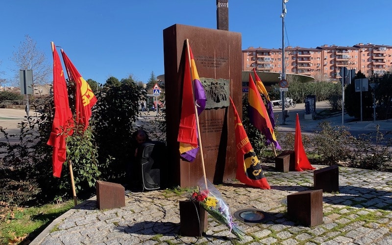 Homenaje a los abogados de Atocha, en un acto organizado por el PCE Rivas este domingo