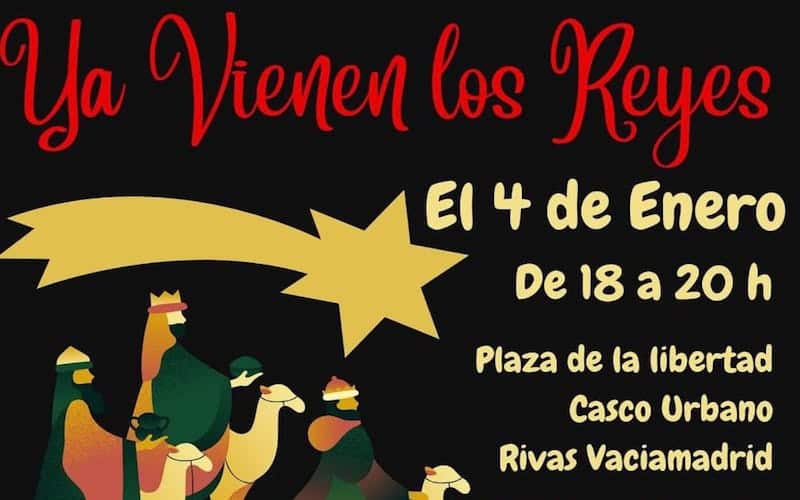 ‘Ya vienen los Reyes’: una tarde navideña en el Casco Urbano de Rivas
