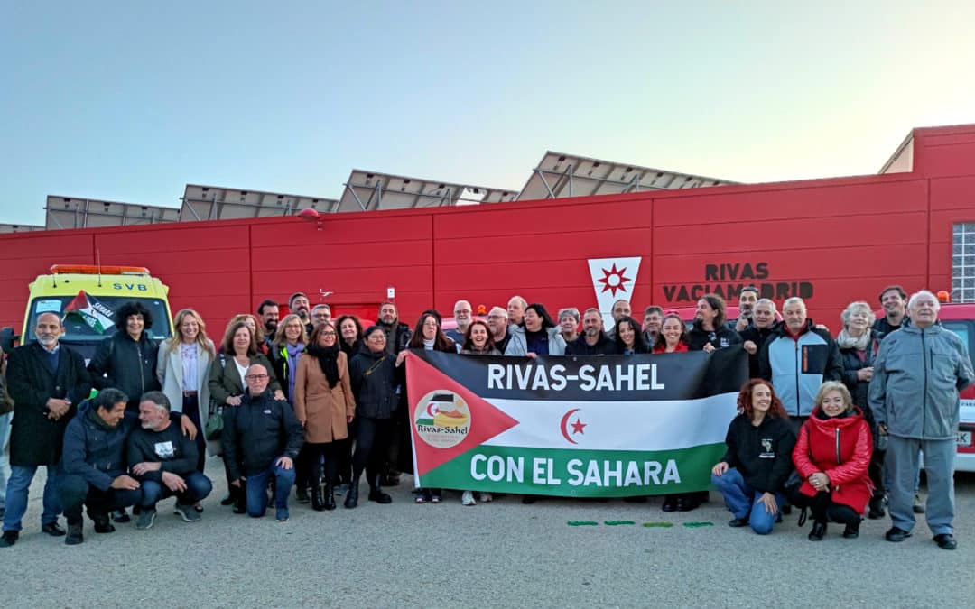 La XV Caravana Solidaria de Rivas-Sahel parte de camino al Sáhara con ayuda humanitaria
