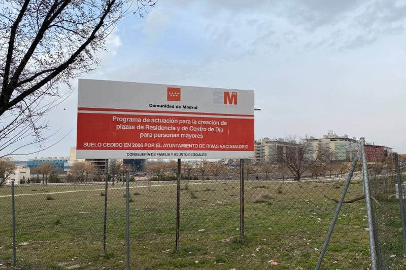 La Comunidad de Madrid ha rechazado la parcela municipal para construir una residencia de mayores pública en Rivas