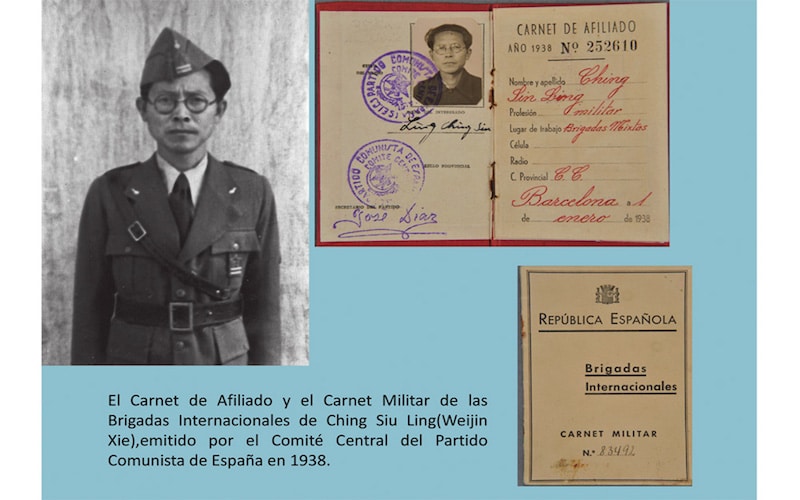 ‘Las Brigadas internacionales y los voluntarios chinos en la Guerra Civil española’: una exposición en el García Lorca de Rivas