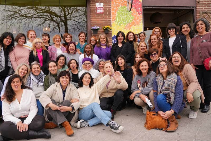 Reunión en Rivas de mujeres de Más Madrid candidatas a alcaldías de la región