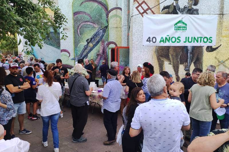 Covibar celebra su 40 aniversario con una fiesta popular