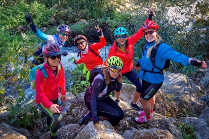 Dos rutas de ciclismo para mujeres en Rivas