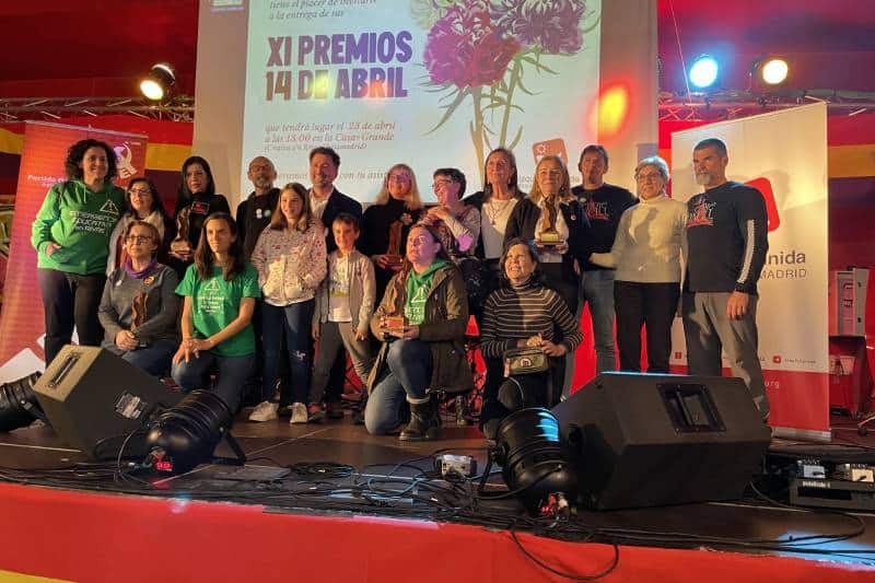 Izquierda Unida y el Ateneo Republicano de Rivas fallan sus respectivos premios anuales