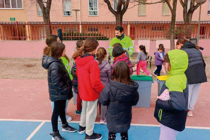Doce colegios de Rivas participan en la Semana Temática del Reciclaje de Rivamadrid