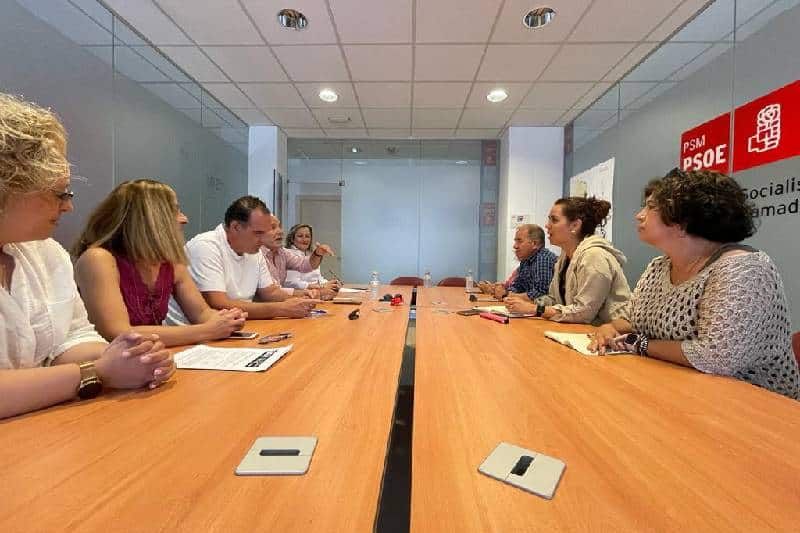 El PSOE propone crear y promover un núcleo empresarial entorno al enlace con la M-50 (foto: PSOE Rivas).