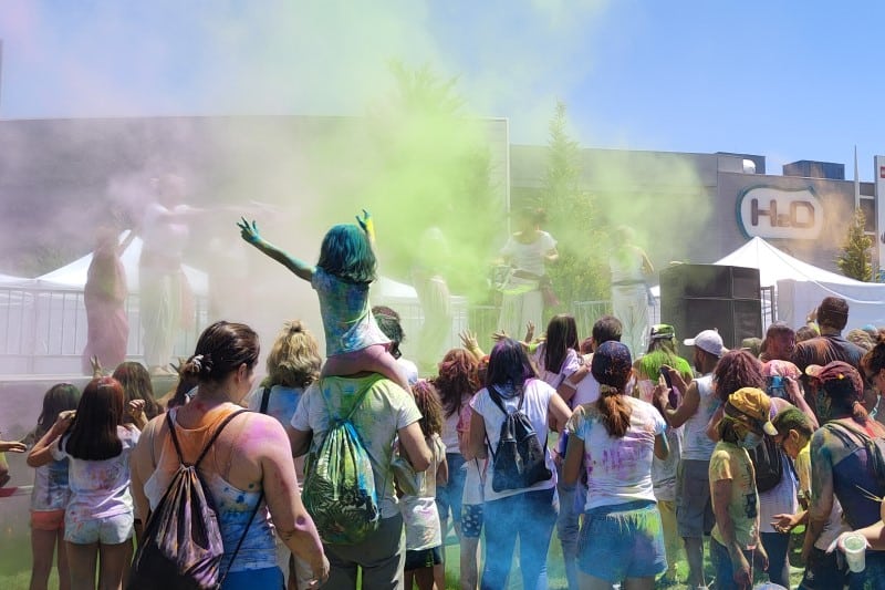 Holi Fest en H2O: vuelve la fiesta del color a Rivas